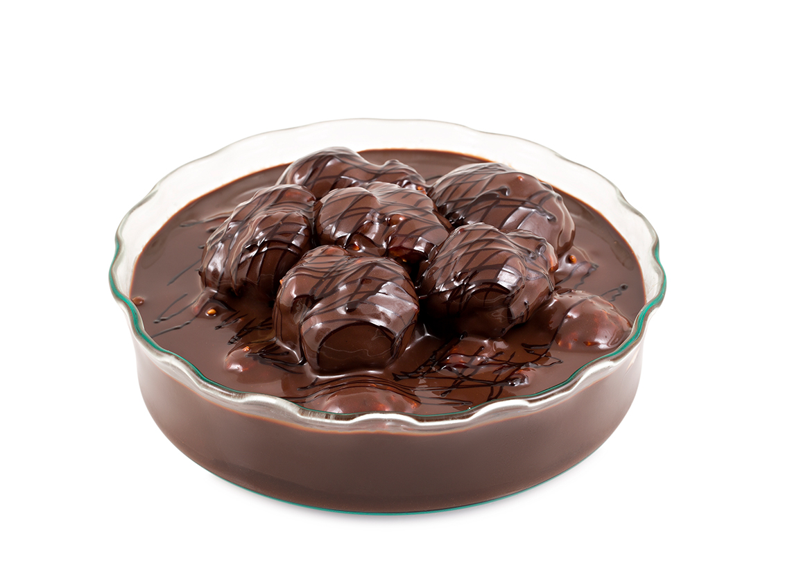 PROFITEROL GANACHE Glasschale