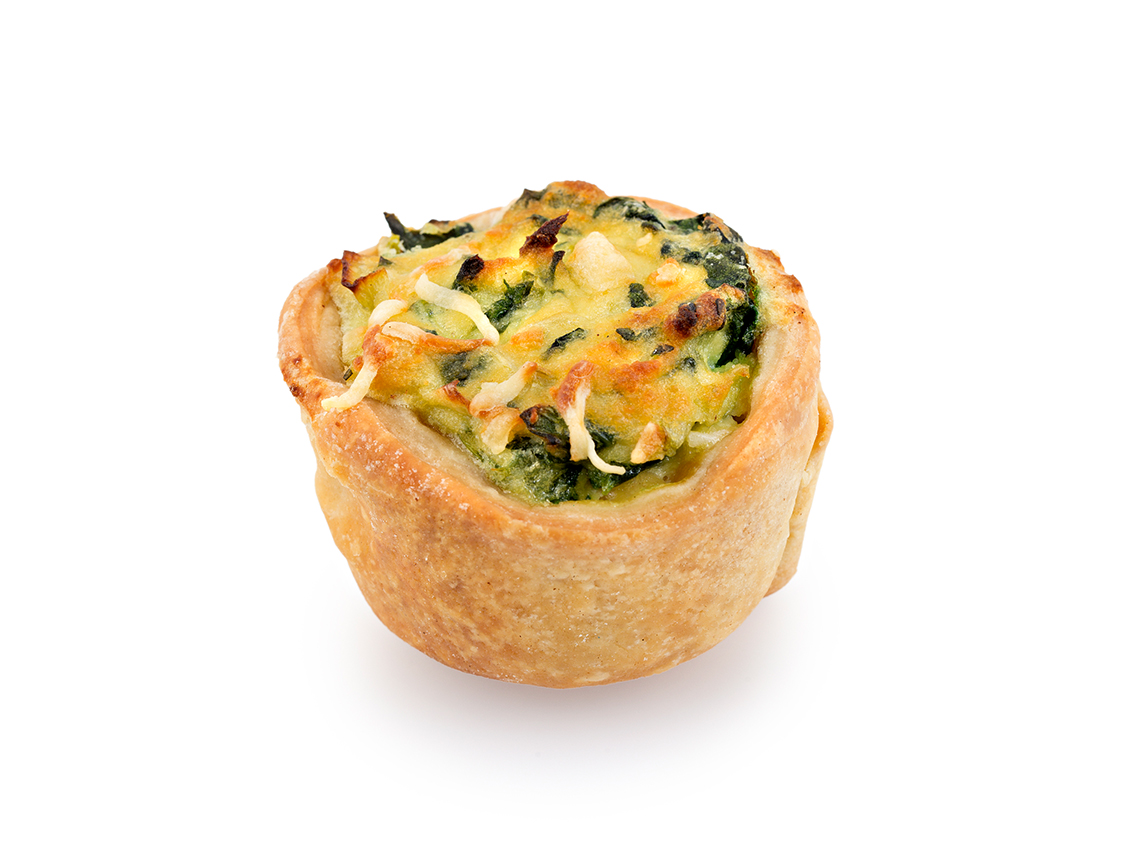 Mini SPINACH - FETA CHEESE Tart