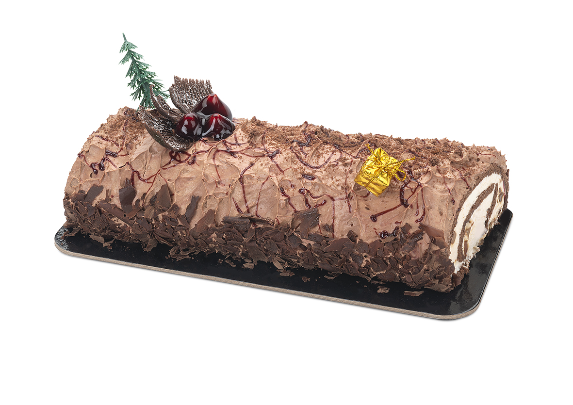 CHESTNUT Buche de Noel Cake