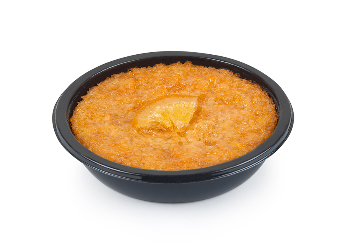 ORANGE PIE Individual Cake