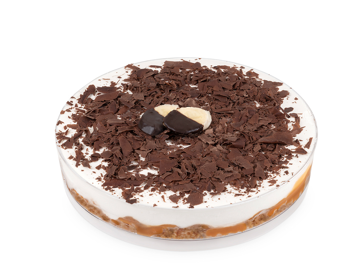 BANOFFEE Torte Plastikschüssel