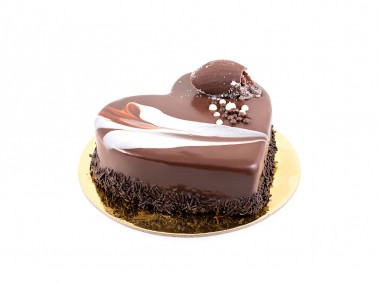 Mini CHOCOLATE HEART Cake