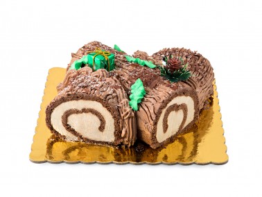 CHESNUT Buche de Noel Cake (wood)