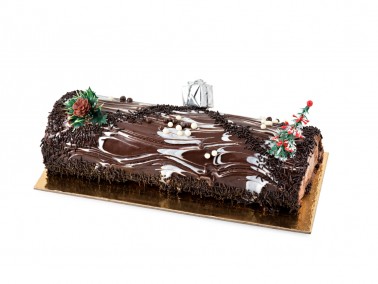 CHOCOLATE Buche de Noel Cake