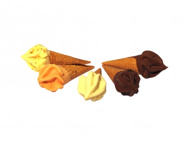 Mini Cone WHITE CHOCOLATE <br> Ice Cream