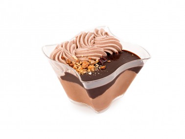 SCHOKOLADEN MOUSSE <br> Schüssel - Portion