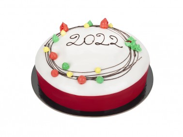 NEW YEAR Cake Sugar Paste Covering