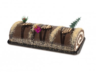 COOKIES BISKUIT Buche de Noel Torte