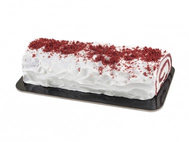 RED VELVET Buche de Noel Cake