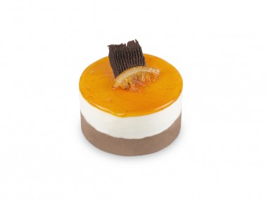 ORANGE - CHOCOLATE <br> Ιndividual Cake