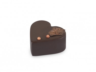 MOUSSE CHOCOLATE Heart <br> Individual Cake