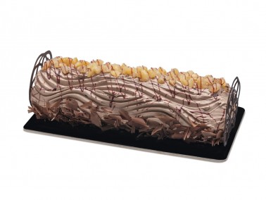 CHRISTMAS CHESTNUT Buche de Noel Cake