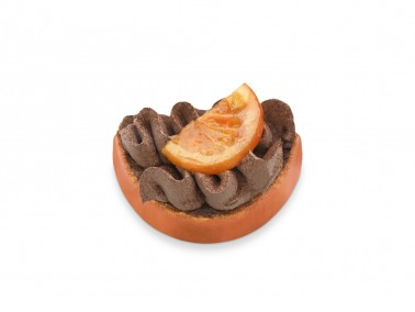 ORANGESCHOKOLADE-Glühwürmchen Toertchen Portion